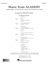 Music From Aladdin Arr Johnnie Vinson Conductor Score Full Score