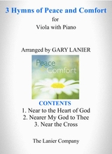 3 Hymns Of Peace And Comfort For Viola With Piano Instrument Part Included
