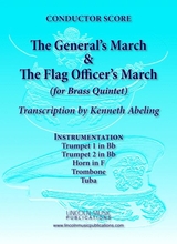 March Generals Flag March For Brass Quintet