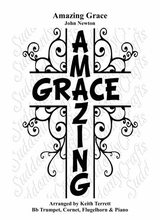 Amazing Grace For Bb Trumpet Piano