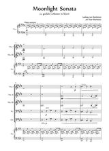 Moonlight Sonata For Piano And Strings