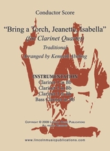 Bring A Torch Jeanette ISABella For Clarinet Quartet