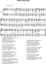 Jesus Thou Soul A New Tune To A Wonderful Wesley Hymn