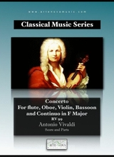 Concerto For Flute Oboe Violin Bassoon And Continuo Rv 99