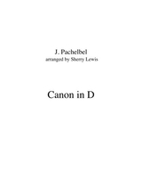 Canon In D String Quartet For String Quartet