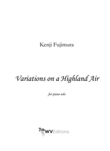 Variations On A Highland Air For Solo Piano