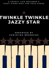 Twinkle Twinkle Jazzy Star Easy Beginner Piano Duet For 4 Hands