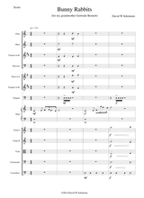 Bunny Rabbits For Chamber Orchestra Score And Parts