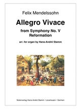 F Mendelssohn Allegro Vivace 2nd Mvmt From Symphony No 5 Reformation