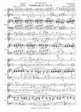 Rachmaninov Prelude Op23 No10 2 Violins Violin Duo Violin Group