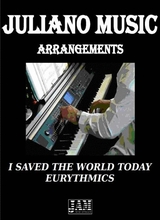 Theme From I Saved The World Today Eurythmics Easy Piano Arrangement