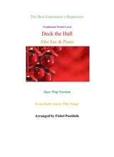Piano Background For Deck The Hall Alto Sax And Piano