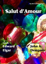 Salut D Amour Loves Greeting Trio For Two Clarinets And Piano