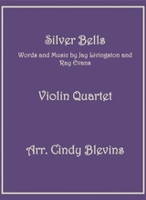 Silver Bells For Violin Quartet