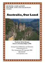 Australia Our Land Orchestra And SATB Choir Or Solo Voice Pdf