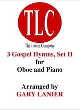 3 Gospel Hymns Set Ii Duets For Oboe Piano
