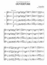 L Arlesienne Suite No 1 For Flute Quartet