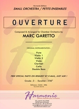 Ouverture Overture Marc Garetto 2016 Chamber Music Contest Entry