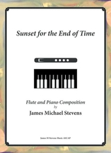 Sunset For The End Of Time Flute Piano