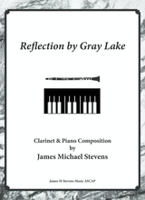 Reflection By Gray Lake Clarinet Piano