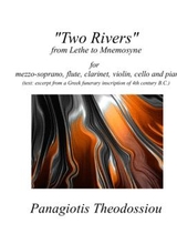 Two Rivers For Mezzo Soprano Flute Clarinet Violin Cello And Piano