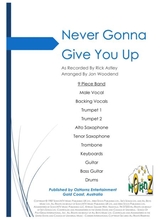 Never Gonna Give You Up 9 Piece Band