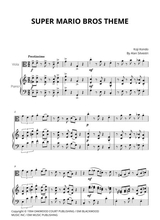 Super Mario Bros Theme For Viola And Piano