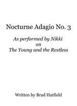 Nocturne Adagio No 3