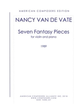Van De Vate Seven Fantasy Pieces