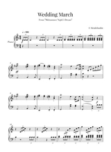 Wedding March For Piano Mendelssohn