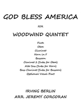 God Bless America For Saxophone Quintet SaTTB Or AaTTB