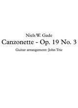 Canzonette Op 19 No 3 Tab
