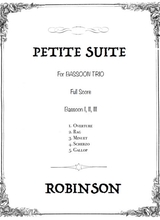 Petite Suite For Bassoon Trio With Parts