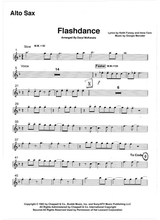 Flashdance What A Feeling Vocal With Band 7 Horns Key Of F Minor