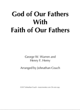 God Of Our Fathers With Faith Of Our Fathers