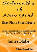 Sidewalks Of New York Easy Piano Sheet Music