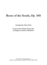 Roses Of The South Arranged For Piano Duet