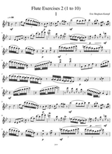 Flute Exercises 2 1 To 10