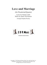 Love And Marriage For Woodwind Quartet