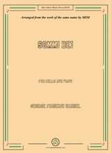 Handel Sommi Dei For Cello And Piano