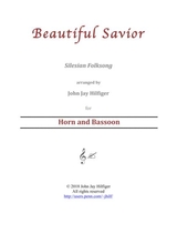 Beautiful Savior For Horn And Bassoon
