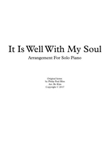 It Is Well With My Soul Solo Piano Arrangement