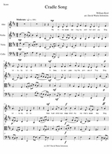Cradle Song For Alto And String Trio