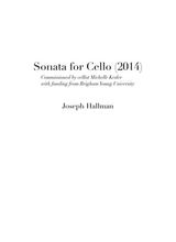 Sonata For Cello And Piano 2014