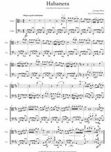 Habanera From Carmen For String Duet Viola And Cello