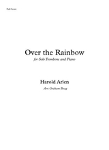 Over The Rainbow From The Wizard Of Oz For Solo Trombone Piano
