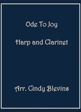Ode To Joy Arranged For Harp And Bb Clarinet