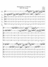 Sonata From Cantata Bwv 182 Arrangement For 6 Recorders