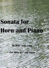 Sonata For Horn And Piano