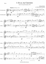 12 Easy Canzonets For Alto Recorder Duo